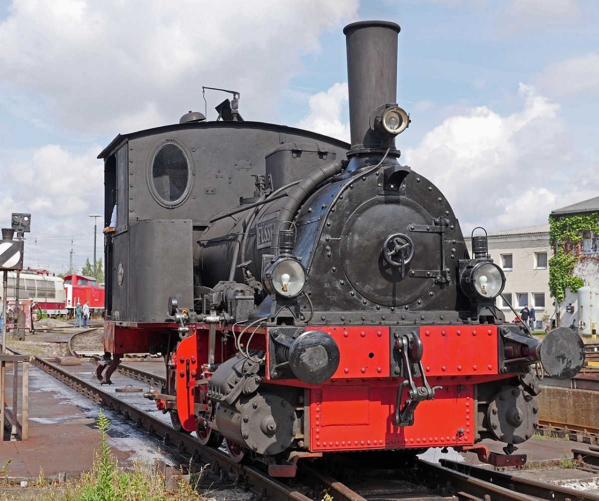 微型蒸汽小火车图片