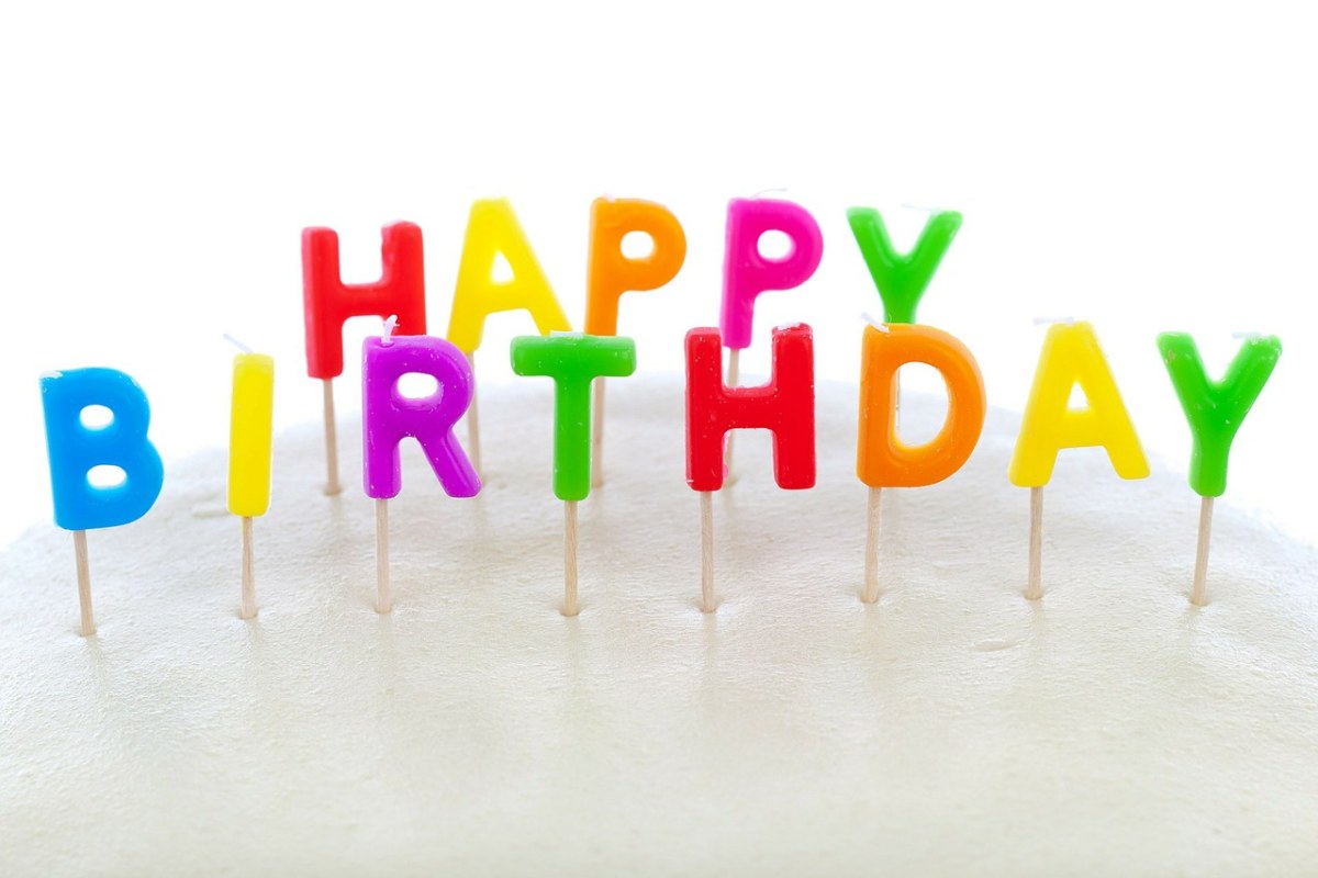 生日快乐、蛋糕、蜡烛免费图片