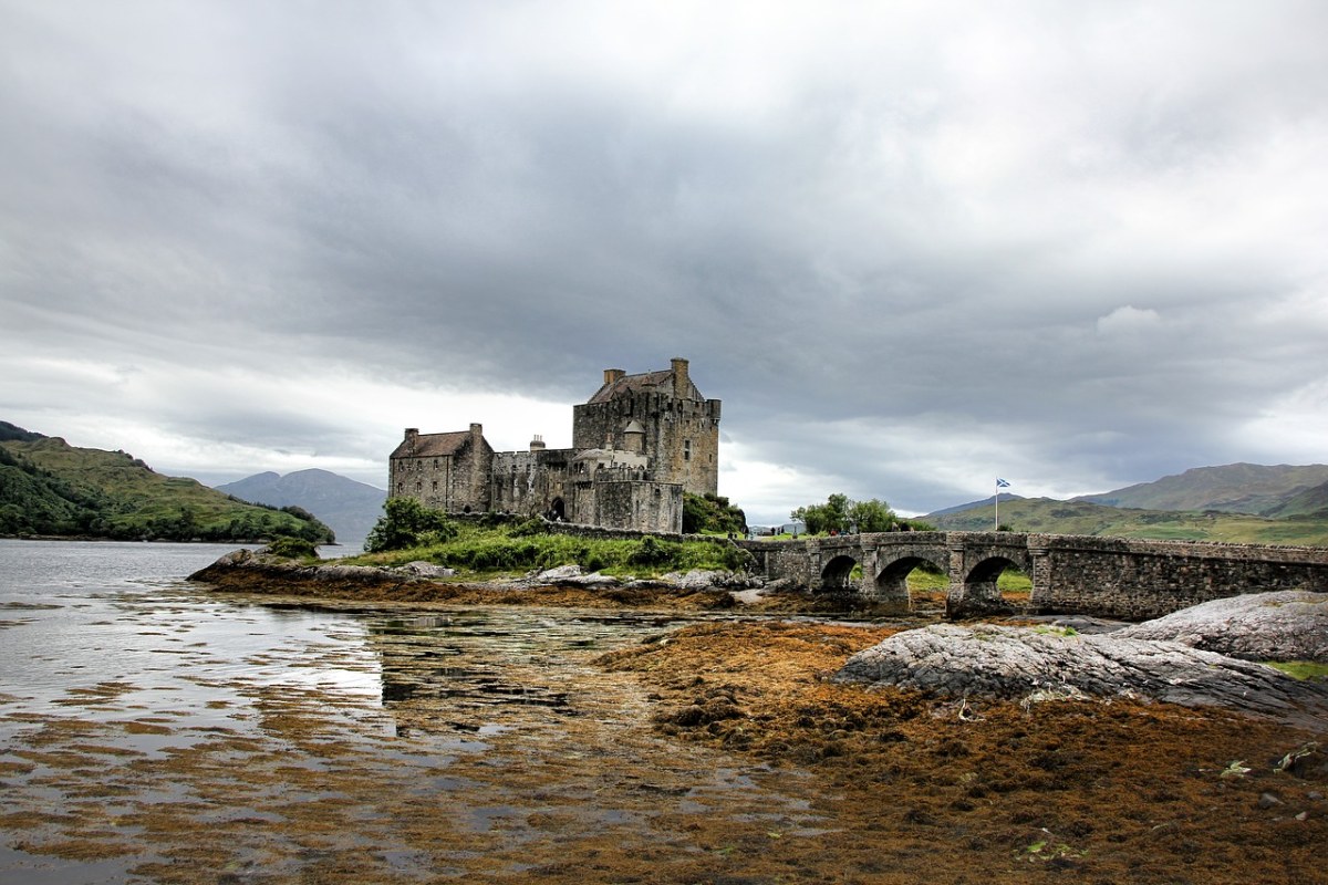 苏格兰、艾琳多南城堡、城堡免费图片