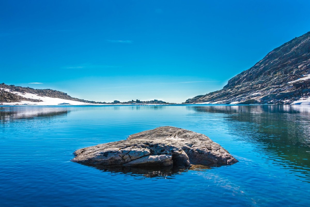 湖,风景,水