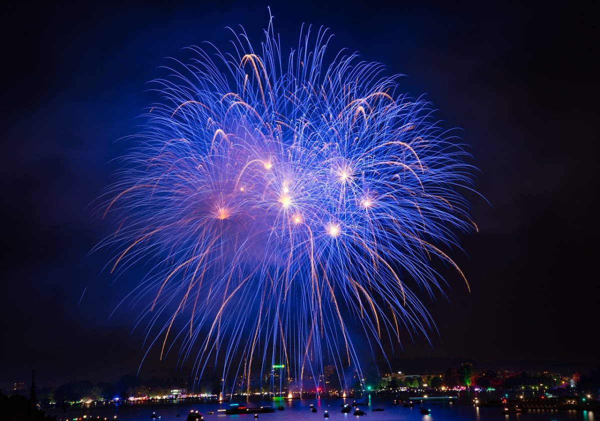 烟花爆竹,艺术节,烟火