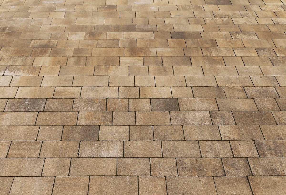 修补程序,地板,摊铺石