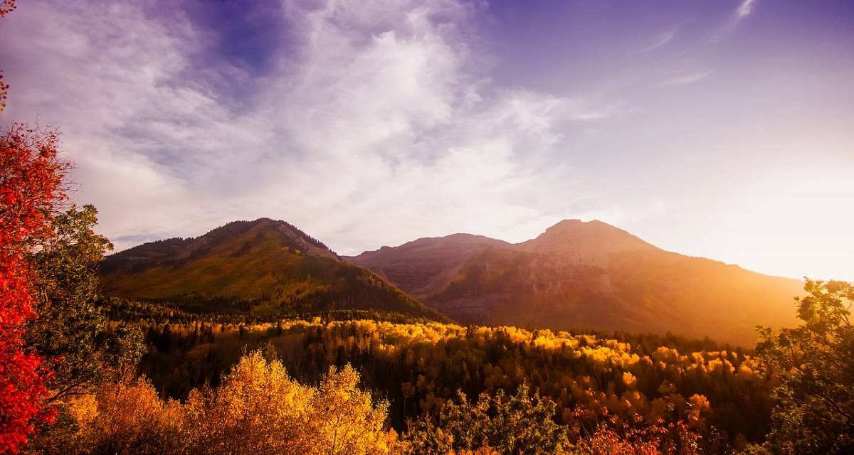 犹他州、全景图、秋免费图片