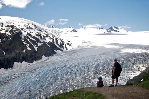 冰川、景观、冰