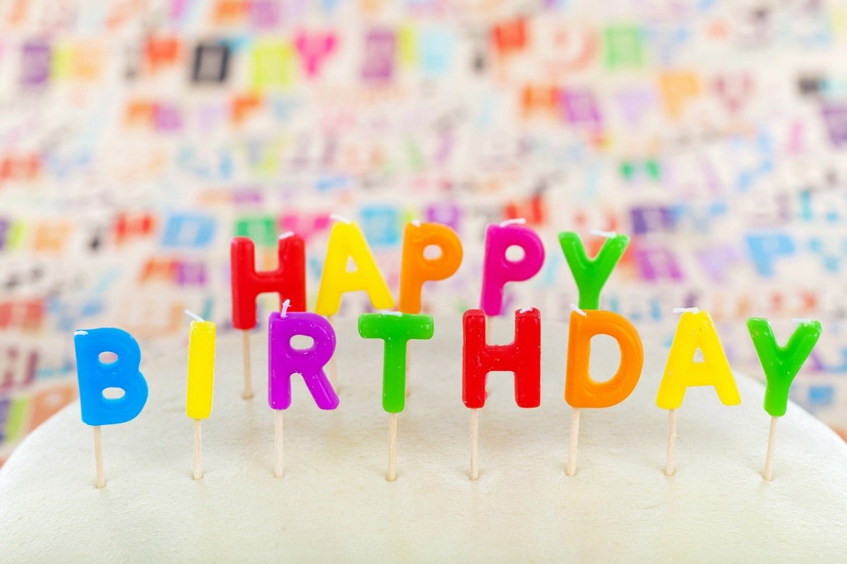 生日快乐、蛋糕、蜡烛免费图片