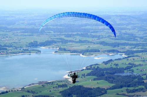 滑翔伞、飞行、空中运动