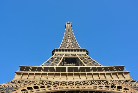 埃菲尔铁塔、巴黎、巴黎市的首都城市的巴黎