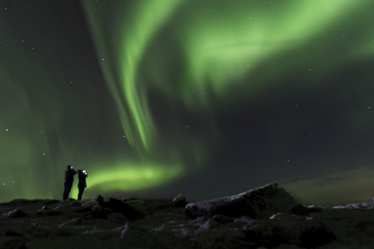 极光、冰岛、北部免费图片