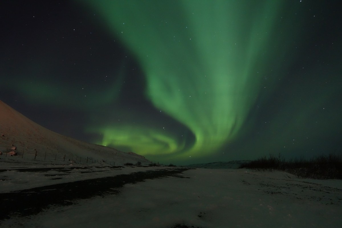 极光、北极光、冰岛免费图片