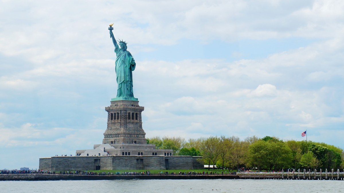 纽约、自由女神像、纪念碑免费图片