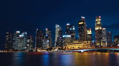 新加坡河、天际线、建设