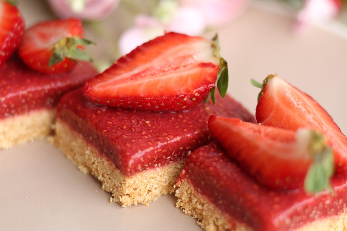 草莓、甜点、甜美免费图片