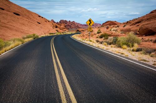 路、公路、沙漠