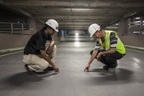 男子、现场、建设