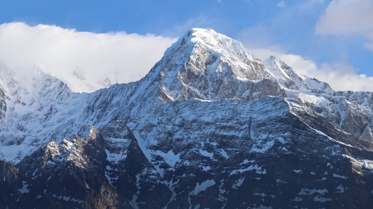 山、雪山、尼泊尔免费图片