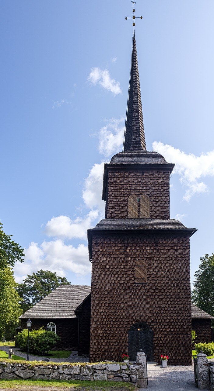 教会、尖顶、教堂免费图片