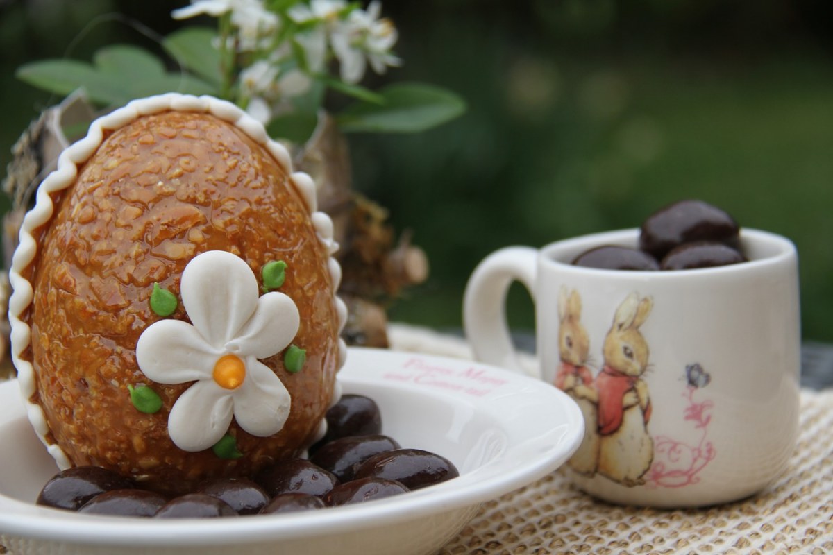 复活节,巧克力,蛋