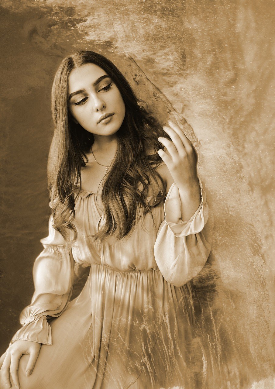 马蹄,女子,女孩