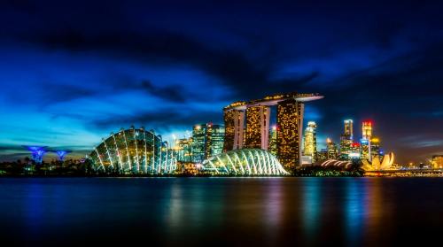 新加坡、城市、摩天大楼