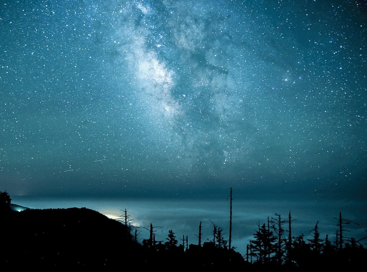 星星、景观、夜免费图片