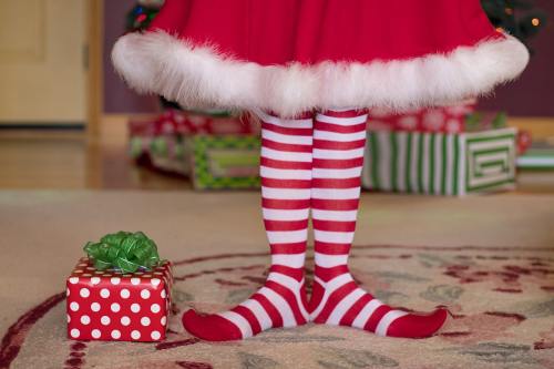 小精灵、圣诞节、圣诞袜子