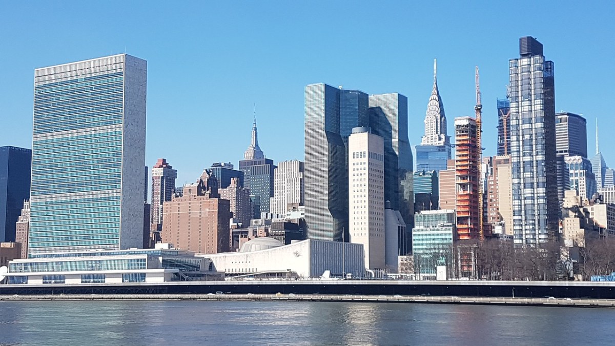 纽约市、曼哈顿、摩天大楼免费图片