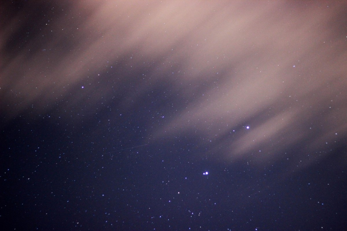 天空、星星、夜免费图片