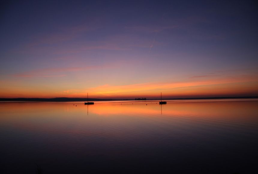 abendstimmung,日落,夕陽大海