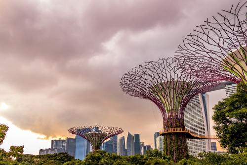 新加坡、城市、现代