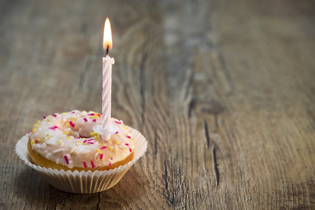 甜甜圈、蛋糕、生日免费图片