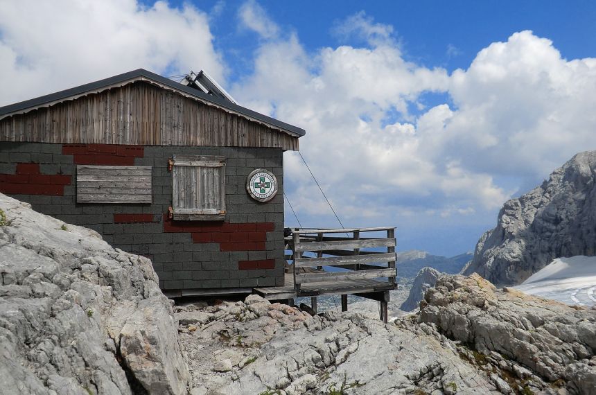 山間小屋,救援,幫助