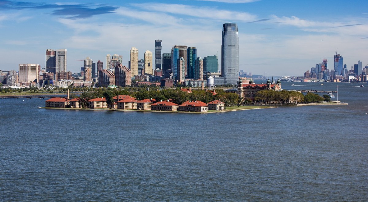 在纽约城,美国,摩天大楼