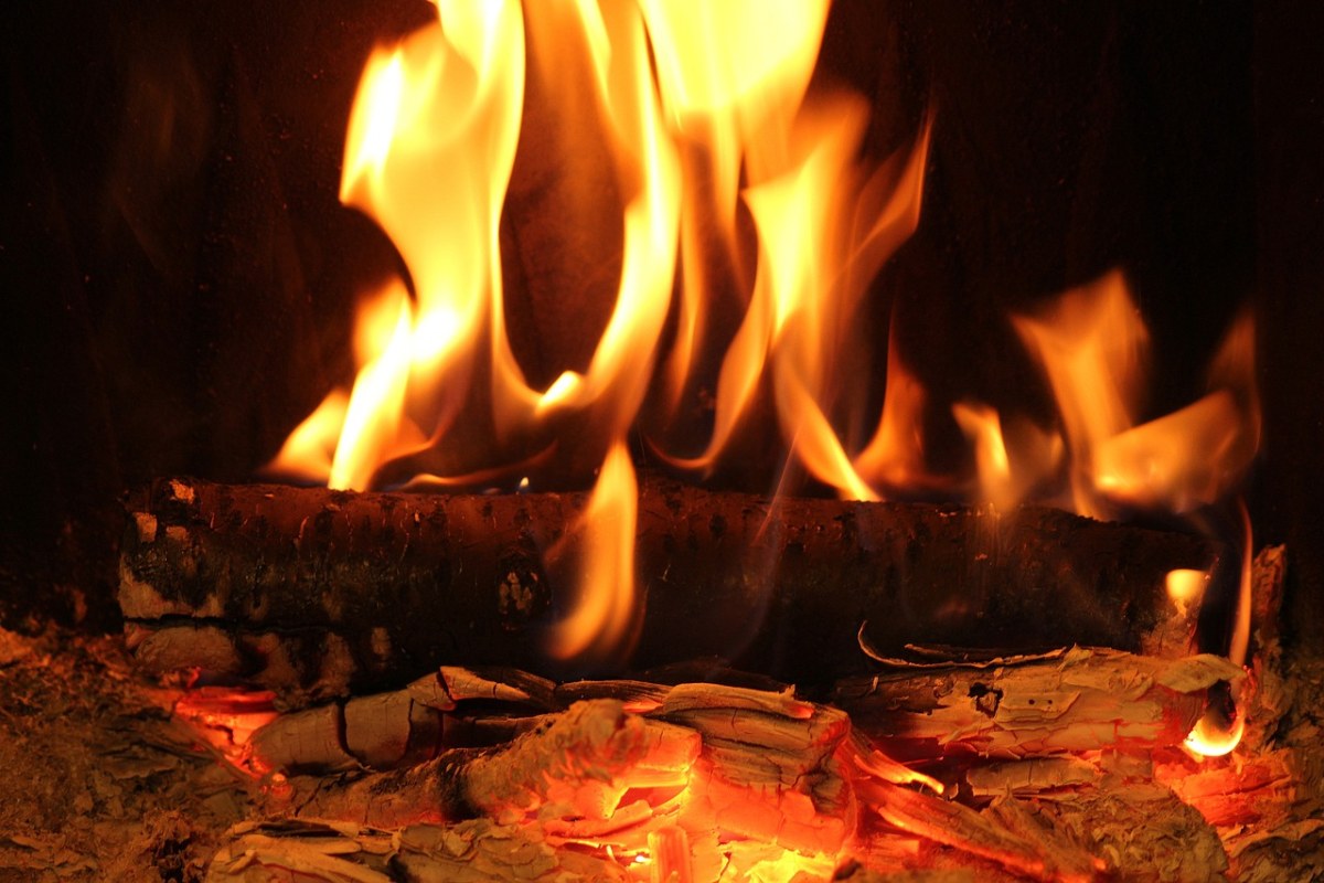 火灾、火焰、燃烧木柴免费图片