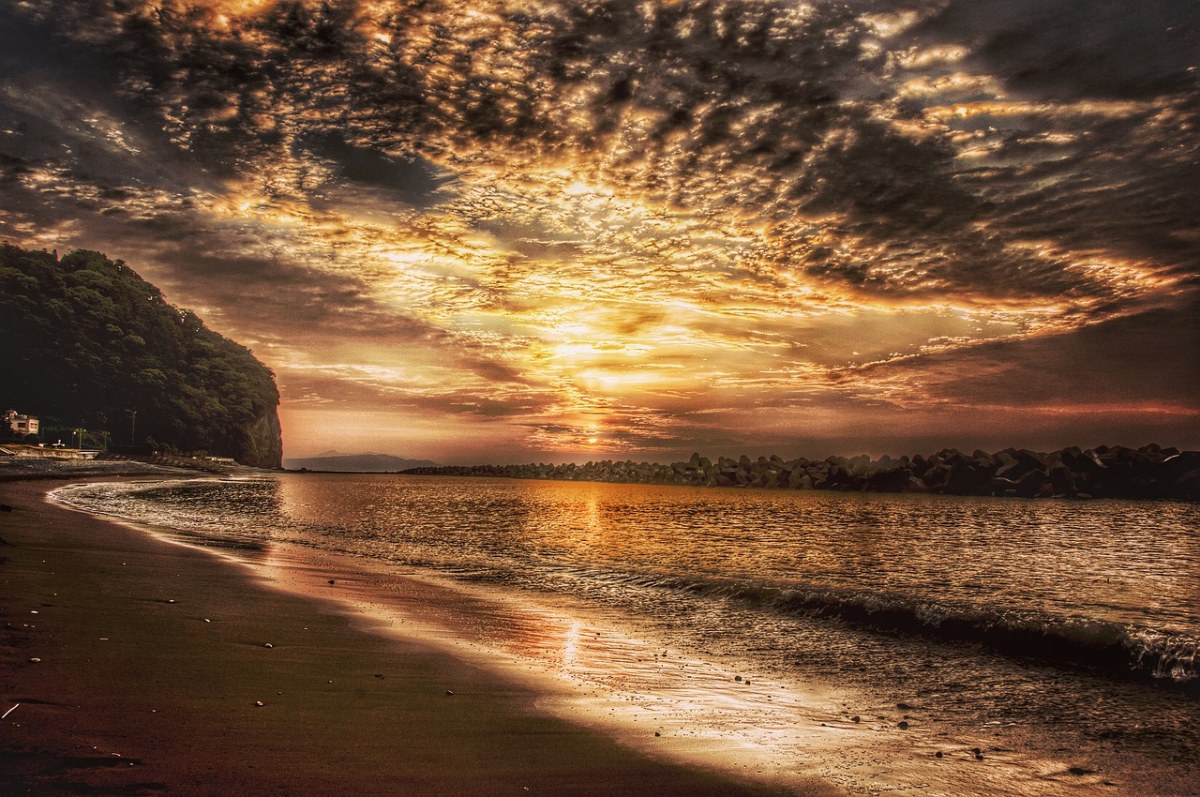 日出,朝日新闻,景观