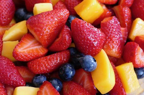 水果、水果沙拉、颜色