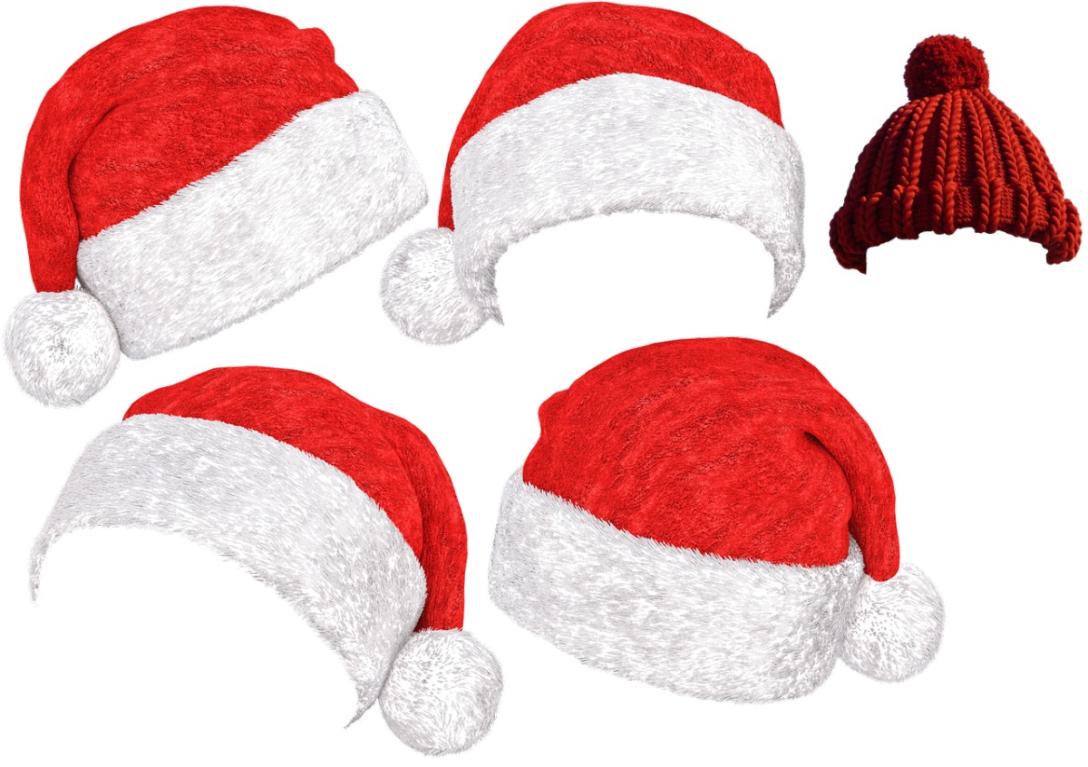 圣诞老人帽子、圣诞老人的帽子、圣诞节免费图片