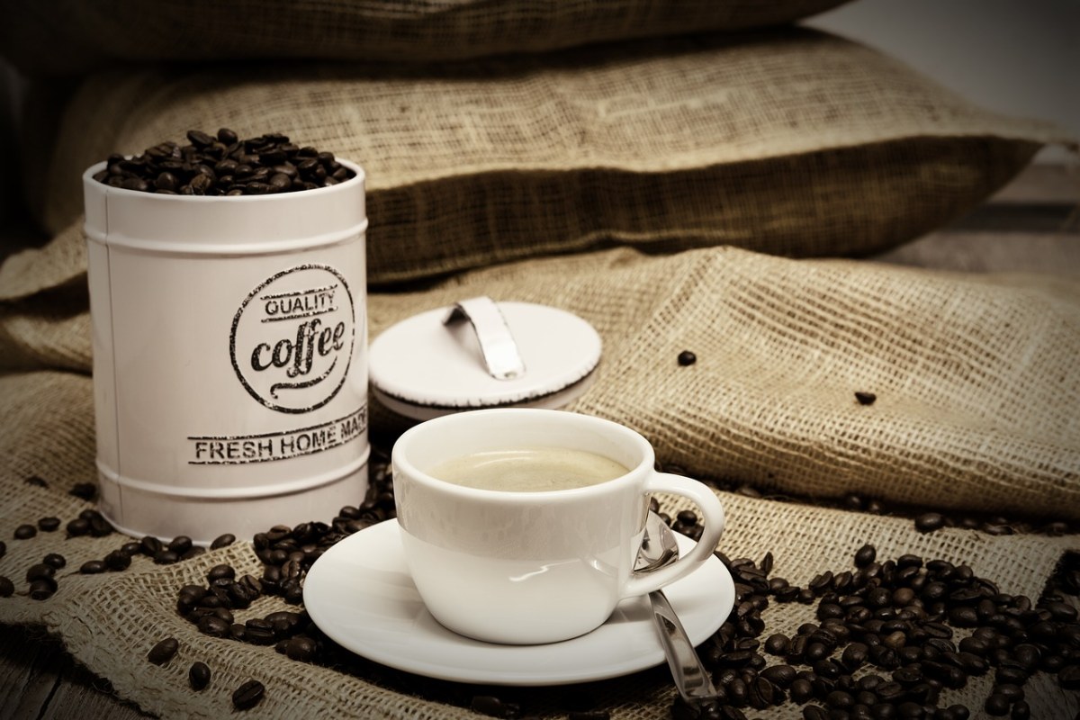 咖啡、咖啡豆、咖啡杯免费图片