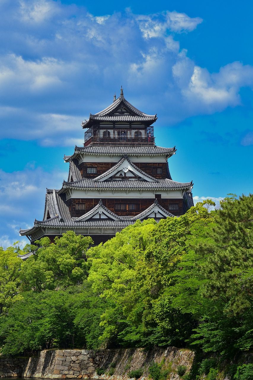 日本,广岛,城堡