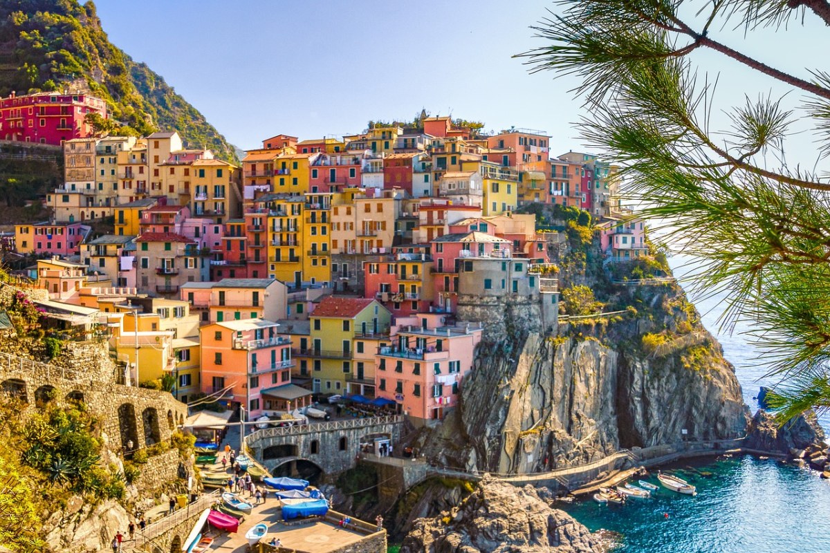意大利、海、房子免费图片