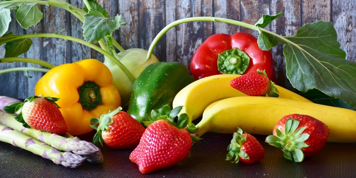 水果、蔬菜、辣椒粉免费图片