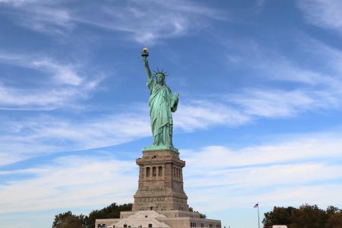 美国、纽约、自由女神像