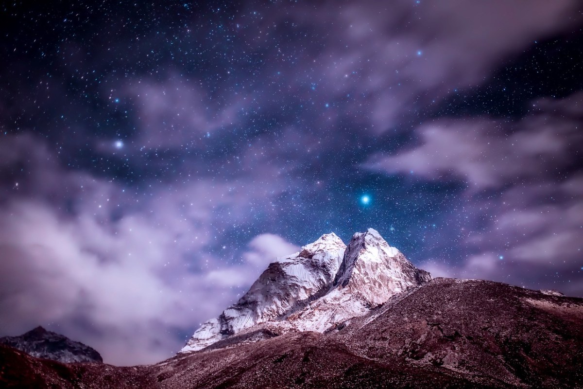 喜马拉雅山、山、天空免费图片