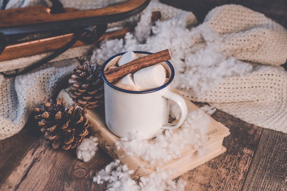 冬天、背景、咖啡免费图片