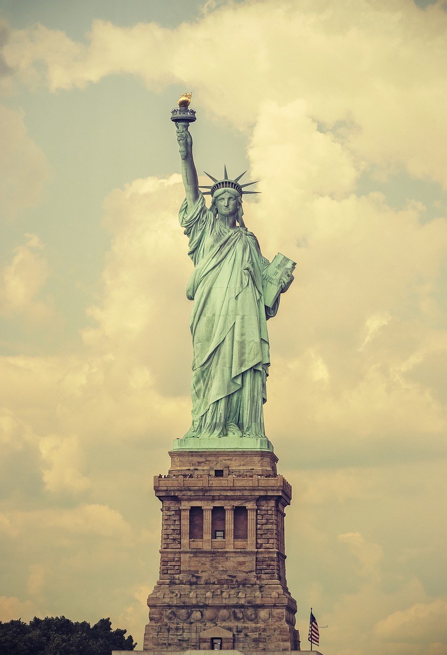 自由女神像、曼哈顿、美国免费图片