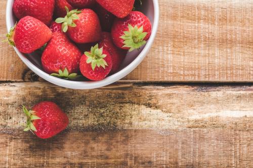 草莓、红色水果、水果
