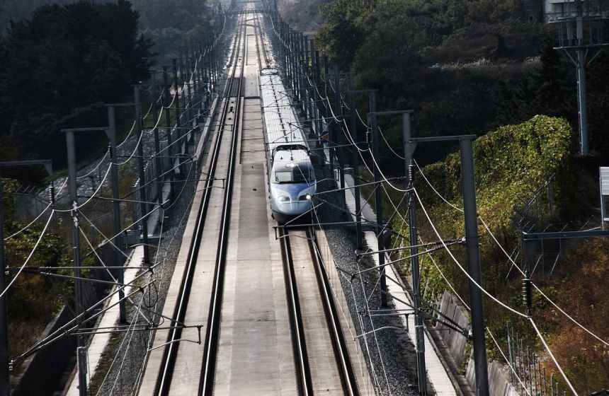 火车,韩国,韩国高速铁路