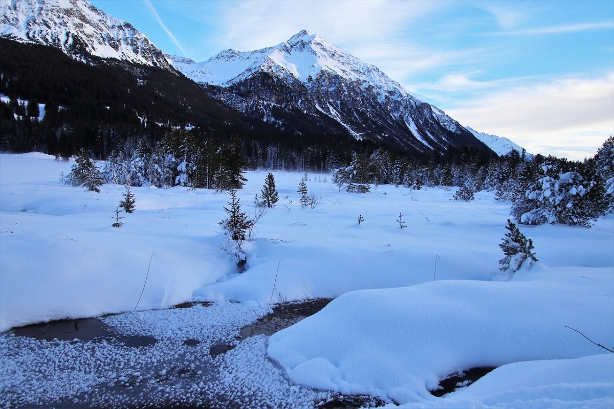 阿尔卑斯山、视图、冰冷的免费图片