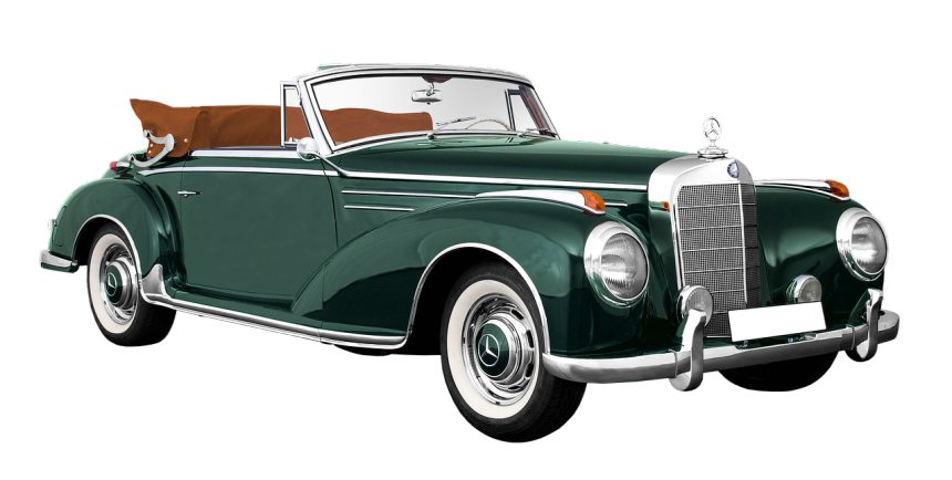 梅赛德斯奔驰300s敞蓬车