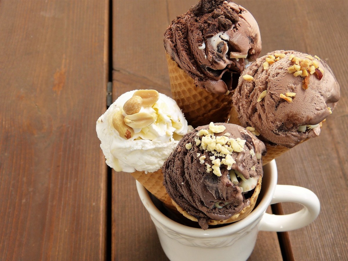 冰、冰淇淋、牛奶冰淇淋免费图片
