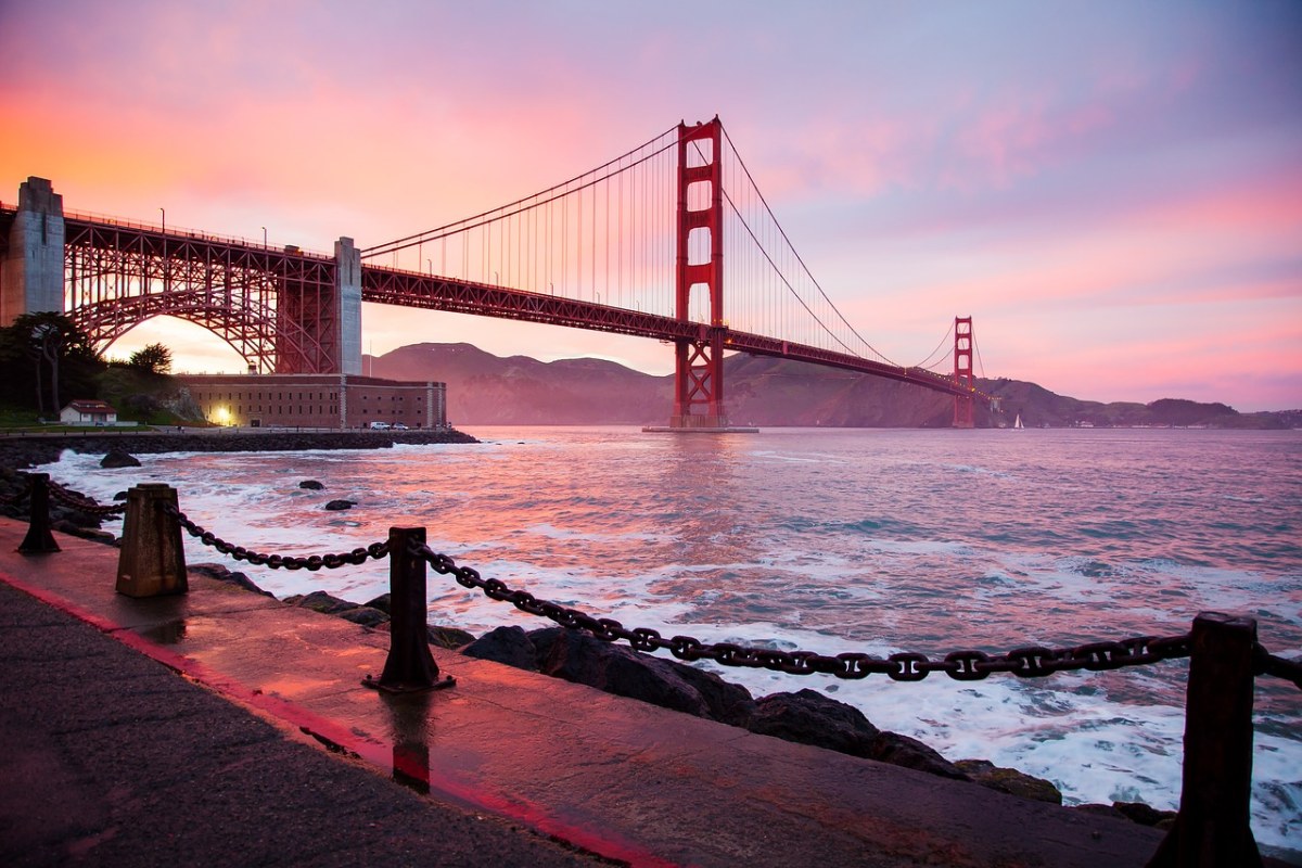 结构、金门大桥、旧金山免费图片